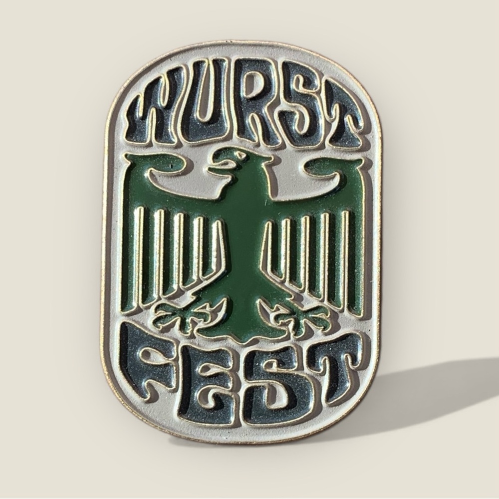 Wurstfest Texas Bavarian Enamel Hat Pin